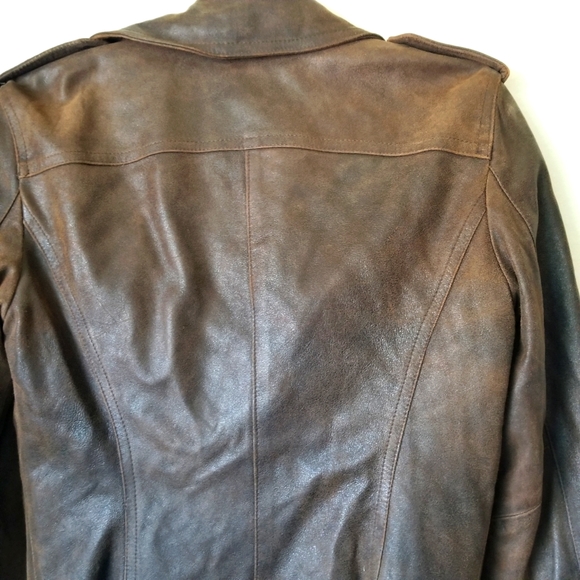 ORFATTI 100% Real leather jacket size 40 - Picture 5 of 11